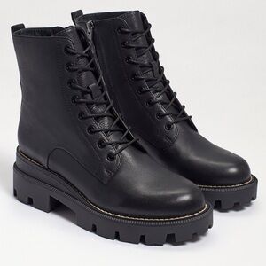 Sam Edelman GARRET PLATFORM COMBAT BOOT size 9